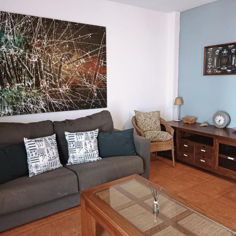 Casa baja naturista con patio en primera línea de playa con piscina comunitaria! - Apartamento de 1 dormitorio - 30