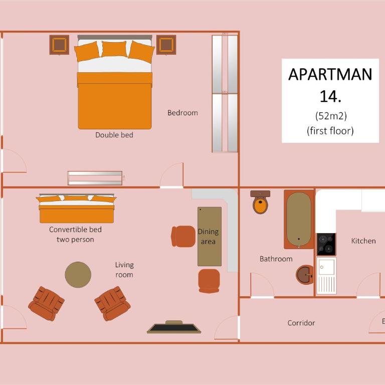 Sonnenalm apartments - Apartment mit 1 Schlafzimmer - 17