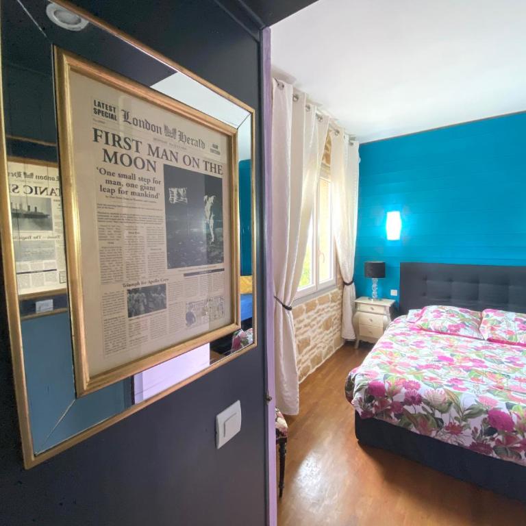 Domaine Ô Clair de Lune - Chambres d'Hôtes et Gîtes à Sarlat - Accès Cité Médiévale 5 minutes à pied - Parking - SPA & Massages en option - Piscine de saison - Chambre Double Privilège avec Salle de Bains Privative - 1