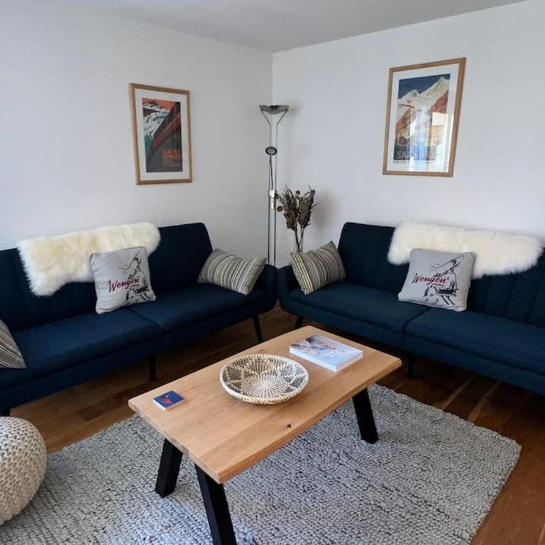Apartment in Wengen - Amazing views, centrally located by train station - Apartment mit 2 Schlafzimmern - 3