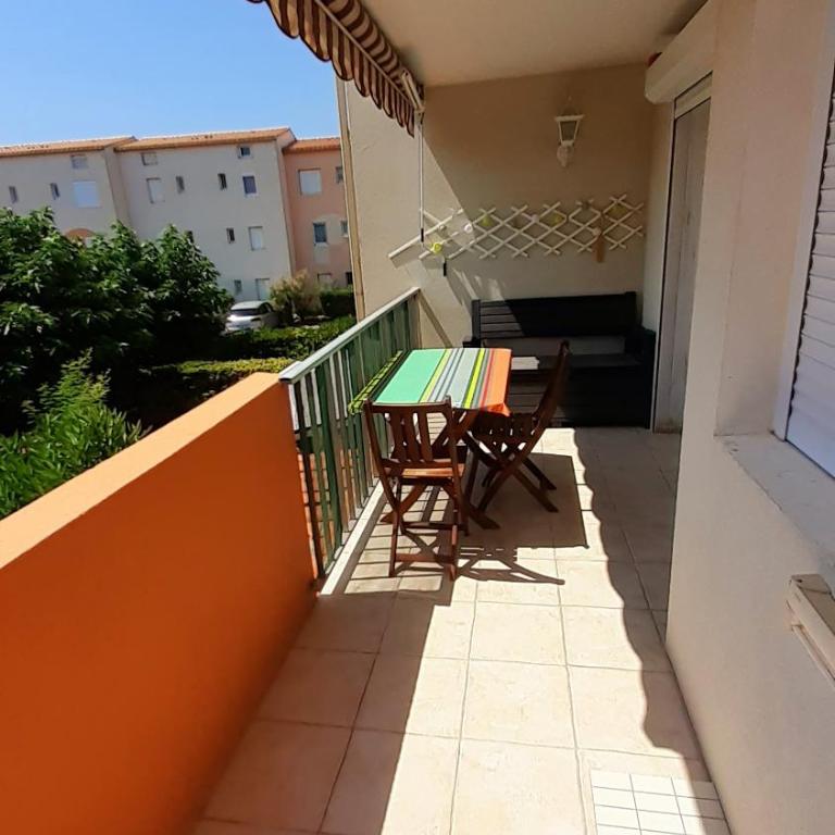 MALDIVES Joli T2 cabine proche plage Richelieu Cap d'Agde - Apartment mit Terrasse - 6