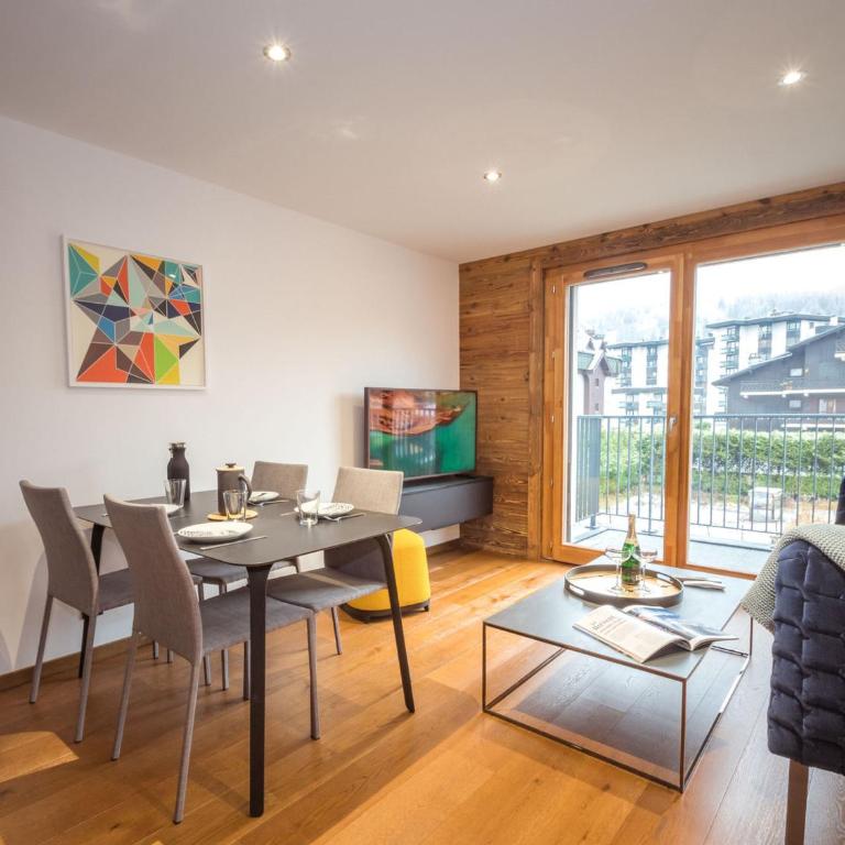 Appartement moderne avec balcon et parking à Chamonix - FR-1-343-220 - Apartamento - 1