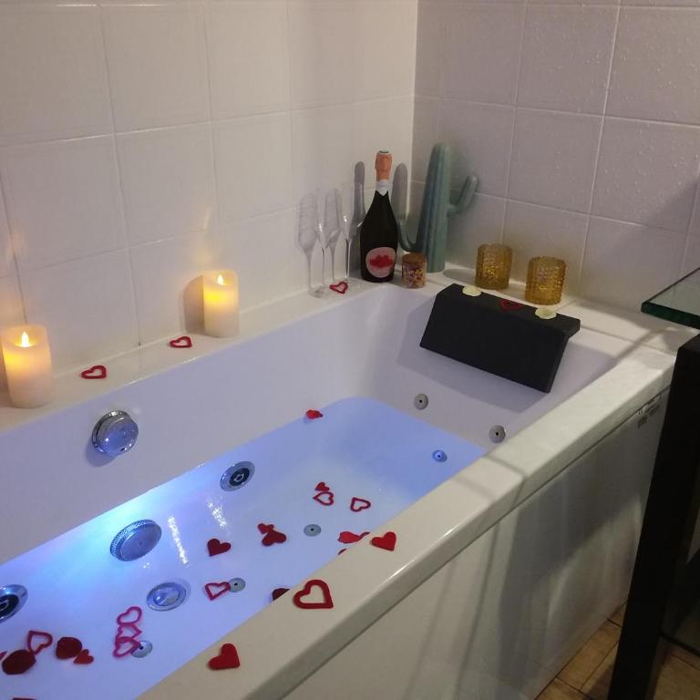 Villa Saint Barth - Chambre Double avec Baignoire Spa - 8