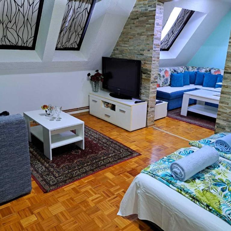 A First class za 4 osobe 2 spavaće sobe - Apartman sa 2 Spavaće Sobe i Pogledom - 14