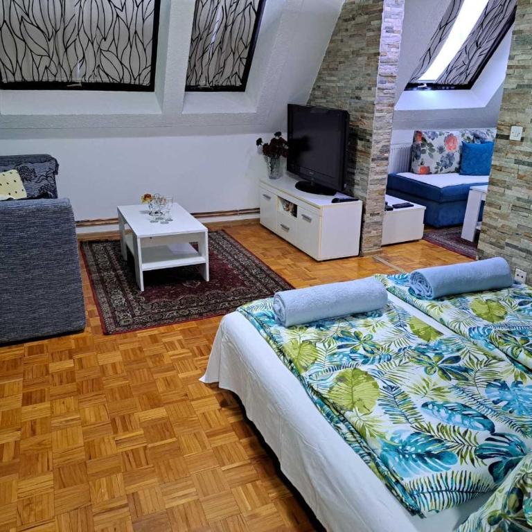 A First class za 4 osobe 2 spavaće sobe - Apartman sa 2 Spavaće Sobe i Pogledom - 13