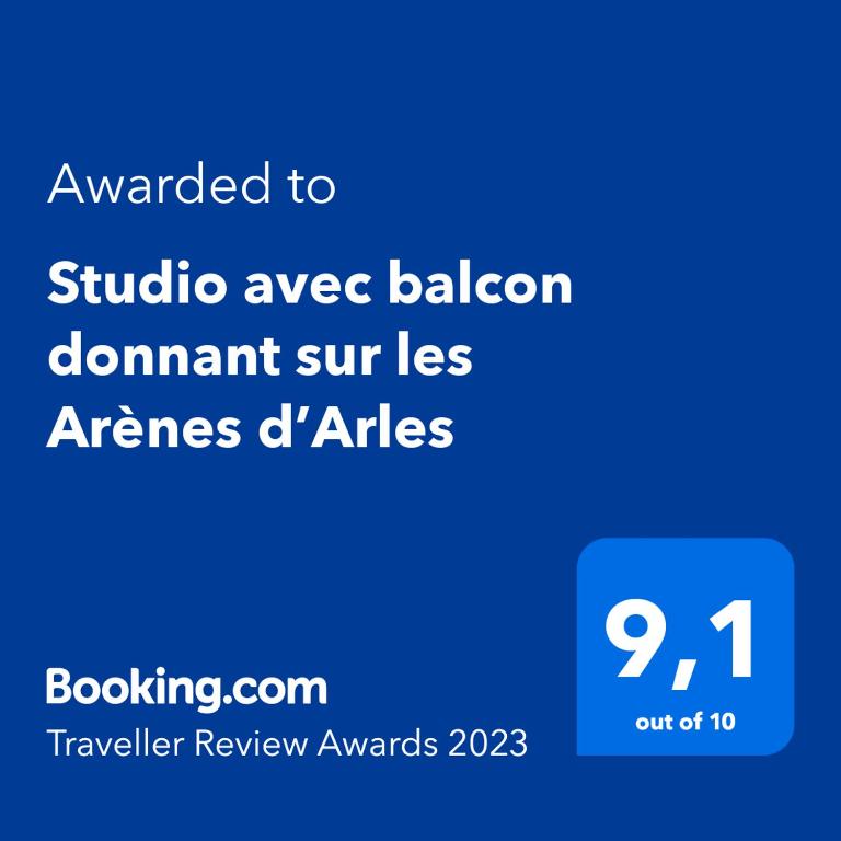 Studio avec balcon donnant sur les Arènes d’Arles - Studio - 10