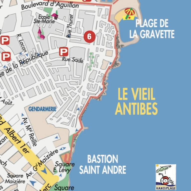 Vue mer et remparts. Entre vieille ville et plages - Two-Bedroom Apartment - 34