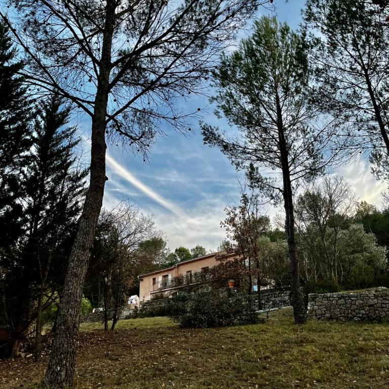 Natur & Jasmin Chambres d'hôtes naturistes en Provence - Chambre Double avec Salle de Bains Privative - 11