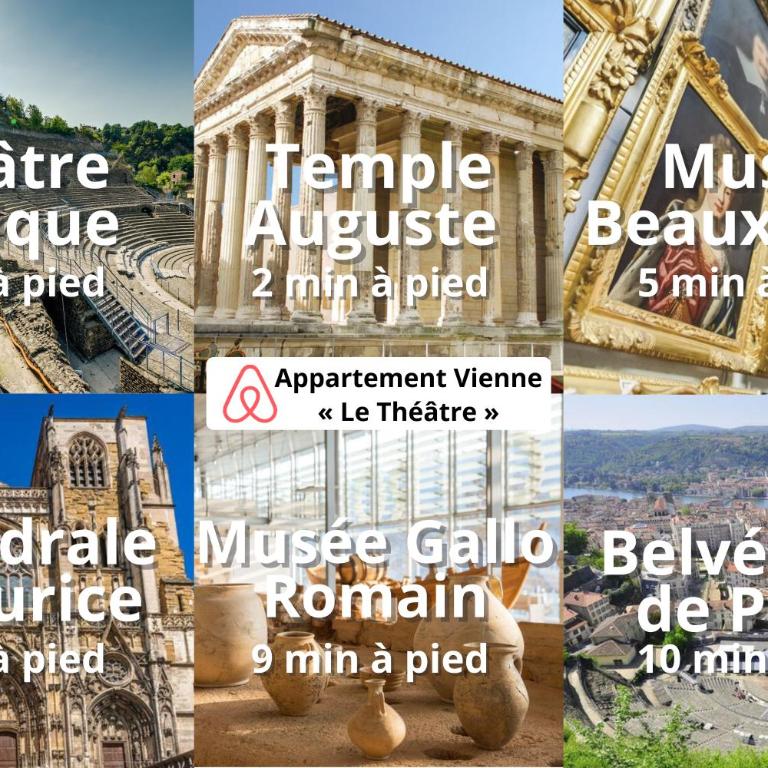 *RARE Vienne Historique Calme 1min Théâtre Antique - Appartement 1 Chambre - 31
