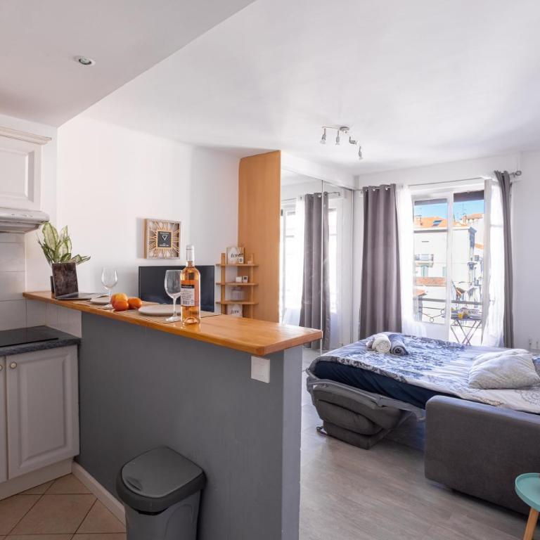 Cannes centre apartment with a balcony - Appartement 1 Chambre - 1
