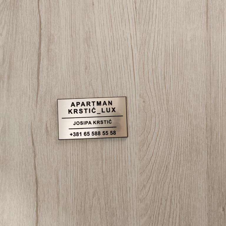 Krstić_lux apartman - One-Bedroom Apartment - 12