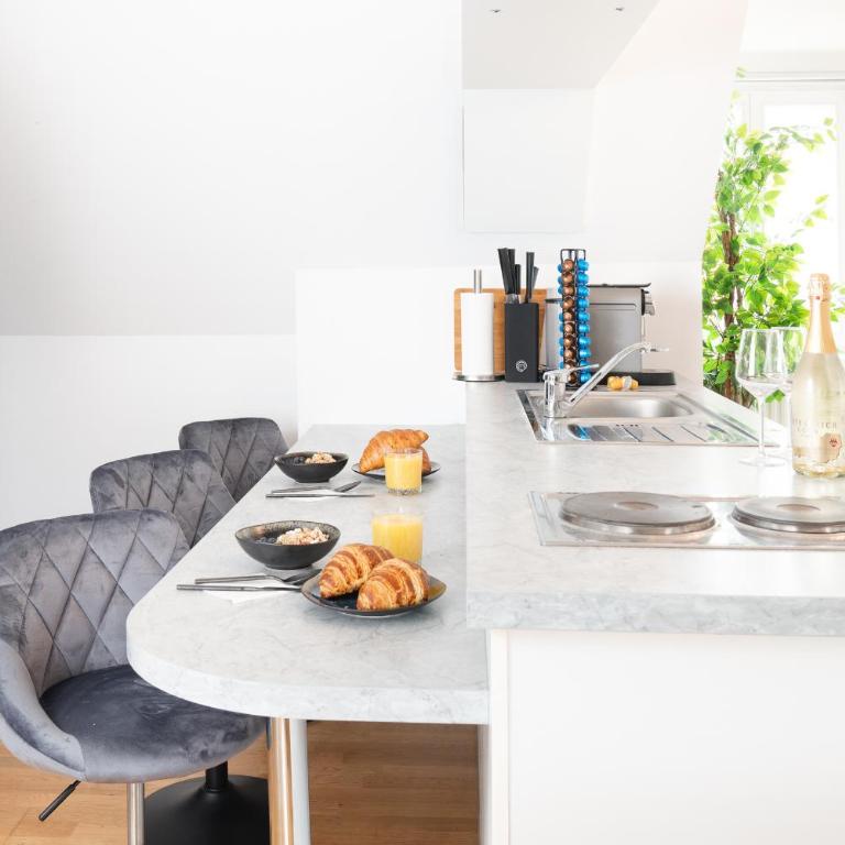 NOOR - Comfy Downtown Loft - Self Check-in - Centre of Graz - Apartment mit 1 Schlafzimmer - 3