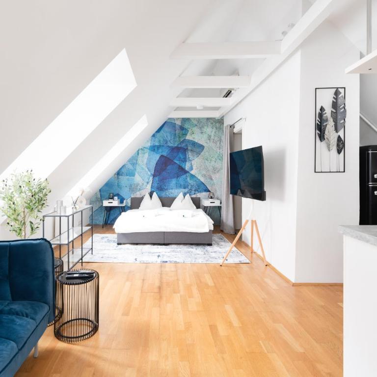 NOOR - Comfy Downtown Loft - Self Check-in - Centre of Graz - Apartment mit 1 Schlafzimmer - 1