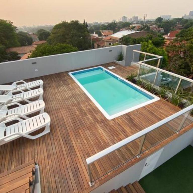 Apart-Hotel de Lujo en Eje Corporativo de Asunción! 2 y 3 habitaciones - Apartamento de 3 dormitorios - 10