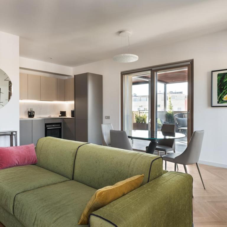 Idyllia - Lumina rooftop penthouse in Trastevere - Appartamento Deluxe - 3