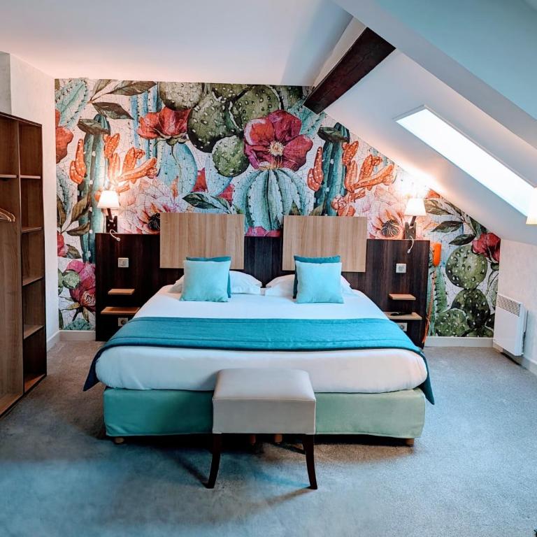 HOTEL ARVERNA VICHY - ClT'HOTEL - Chambre Double Supérieure Confort avec 1 Lit de 180 cm - 14