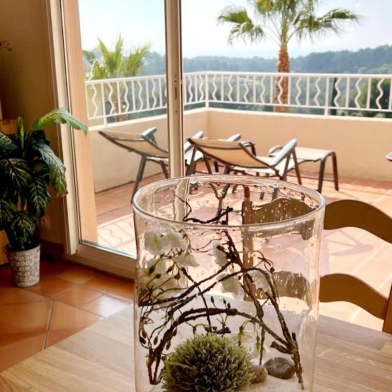 HAMEAU DES AMANDIERS VUE MER - PISCINE, GOLF et TENNIS PRIVE - Appartement 2 Chambres - 5