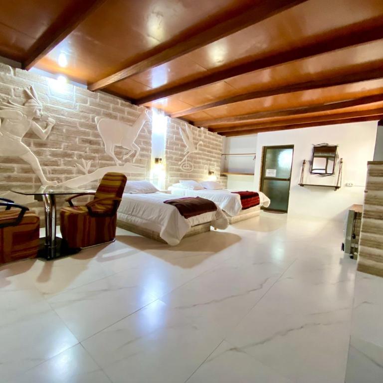 Casa de Sal - Salt Hotel - Habitación Triple con baño privado - 5