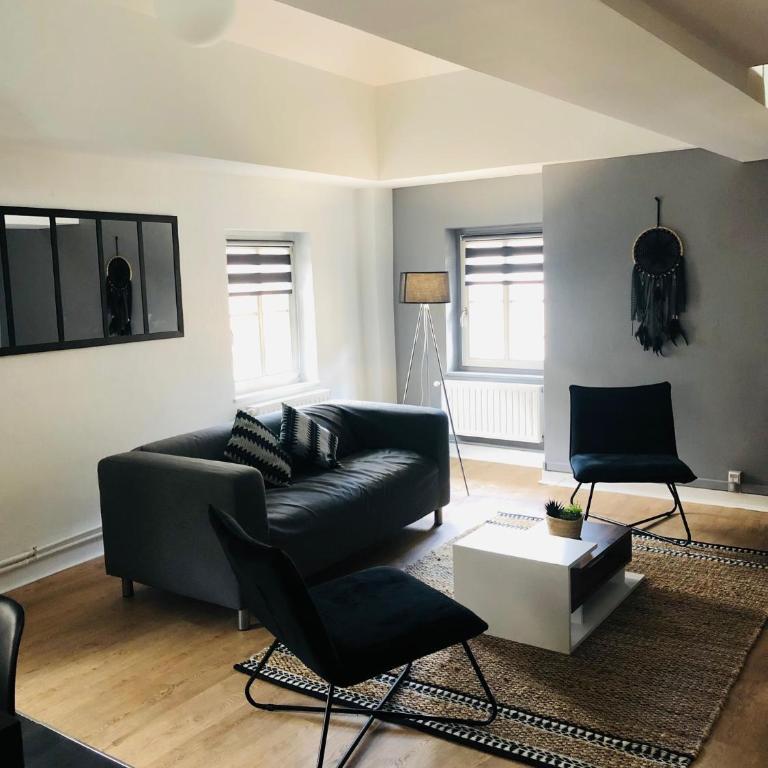 Le Petit Graoully - Chambre Quadruple avec Salle de Bains Commune - 5