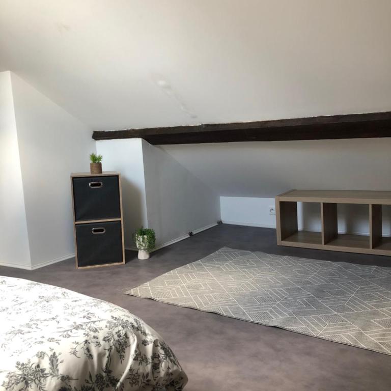 Le Petit Graoully - Chambre Quadruple avec Salle de Bains Commune - 9