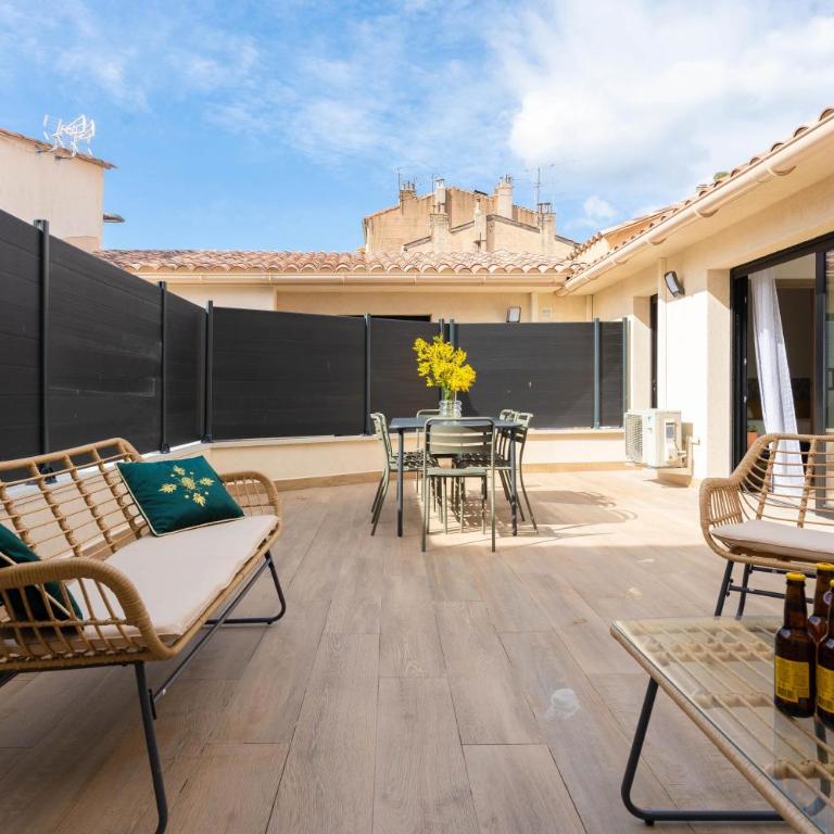 La Maison Du Parc 4 Standing Terrasse Parking Wifi Clim - Haus mit 3 Schlafzimmern - 7