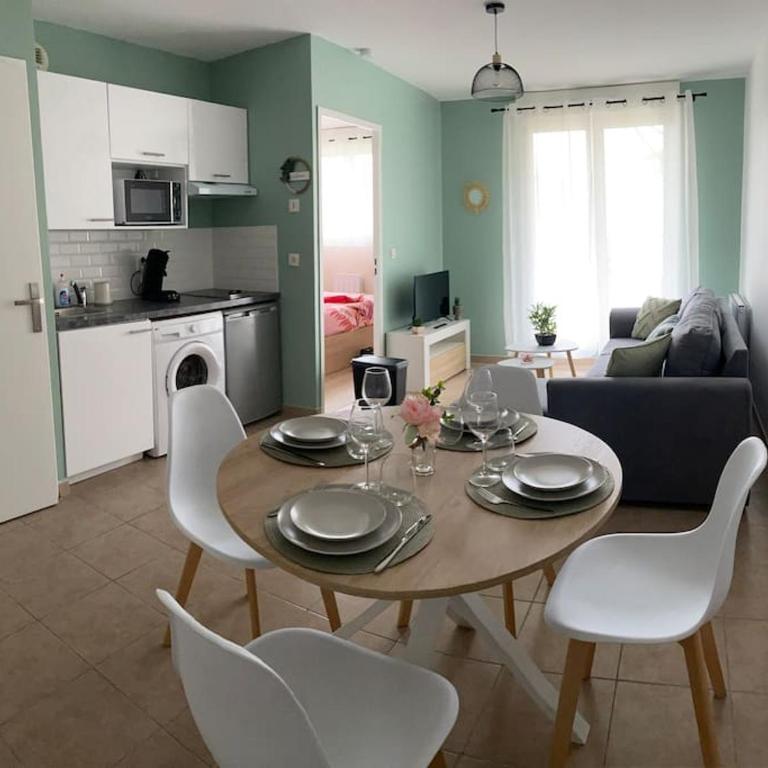 Appart COSY F2 Disneyland/Val d'Europe - Appartement 1 Chambre - 11