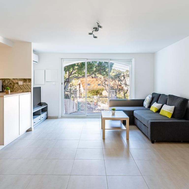 Bas de villa refait à neuf, climatisation et terrasse vue mer - Appartamento - Piano Terra - 3