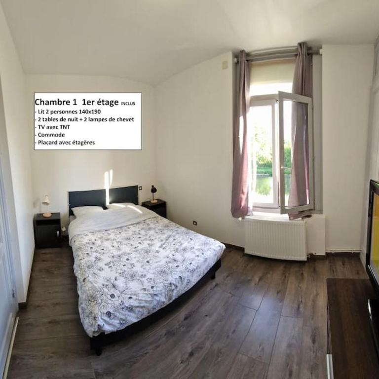 Magnifique maison Amiens en bord de somme 8 pers - Three-Bedroom Apartment - 12
