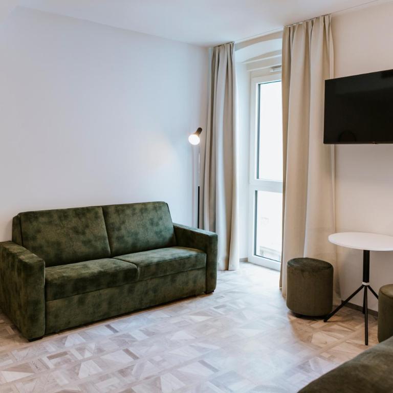 ART-INN Design Self-Check-in-Hotel - Studio mit Kingsize-Bett und Schlafsofa - 10