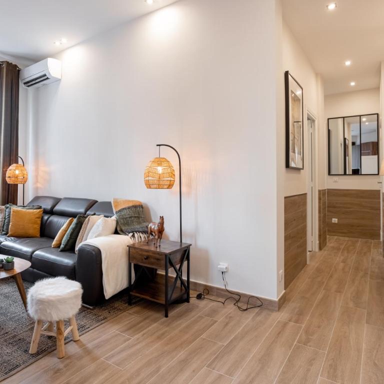 L'atelier des Artistes -Écrin de sérénité au coeur de Cannes - Balcon - Clim - Wifi - Appartamento con 3 Camere da Letto - 12