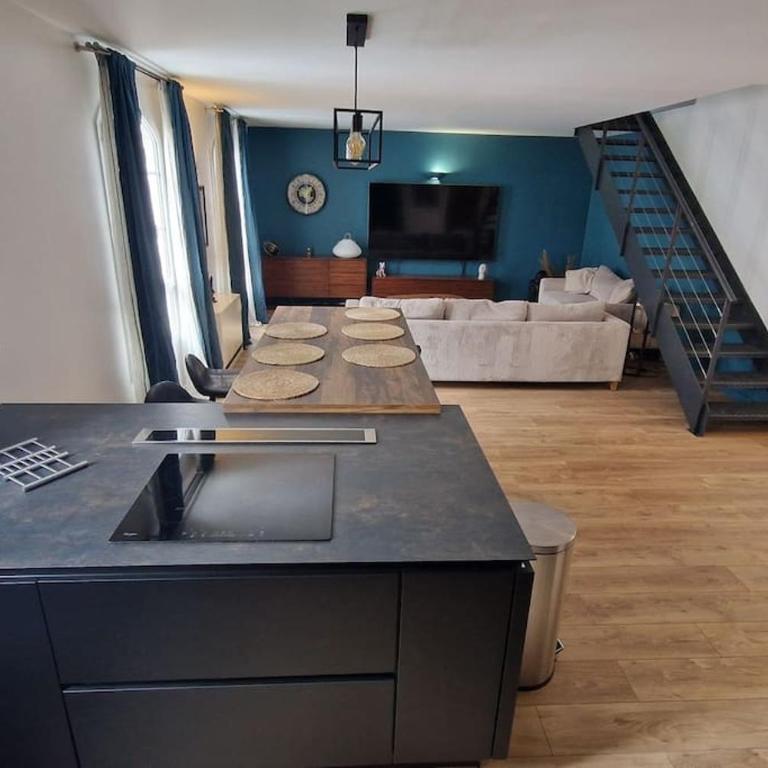 Duplex Luxueux / Résidence privée / Parking Privé - Appartement 2 Chambres - 14