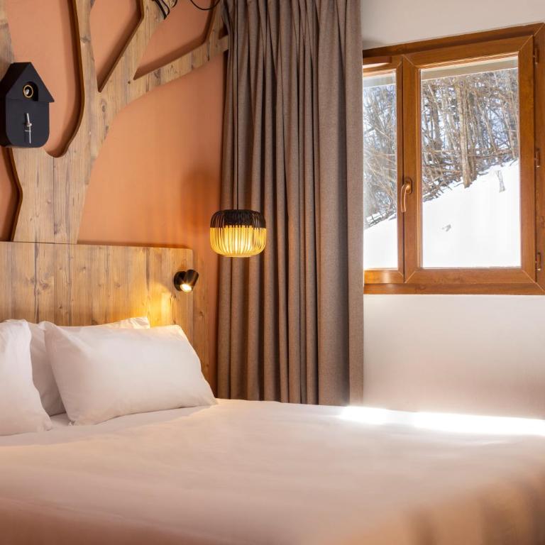 ibis Styles Les Houches Chamonix - Chambre avec 1 Lit Double ou 2 Lits Simples - 12