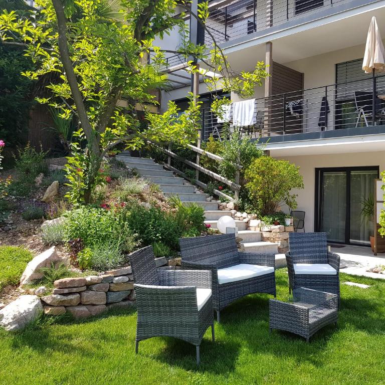 Gartenappartements Die Mühle - Adults only - Monolocale con Vista Giardino - 5