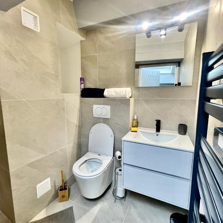 New loft 1 bedroom flat cannes croisette Palais des festivals - Apartment mit 1 Schlafzimmer mit Stadtblick - 18