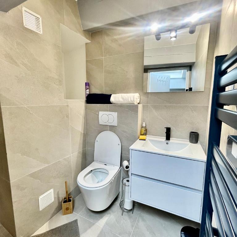 New loft 1 bedroom flat cannes croisette Palais des festivals - Apartment mit 1 Schlafzimmer mit Stadtblick - 20