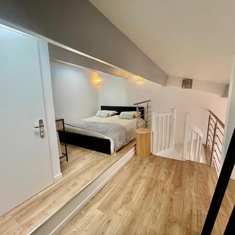 New loft 1 bedroom flat cannes croisette Palais des festivals - Apartment mit 1 Schlafzimmer mit Stadtblick - 16