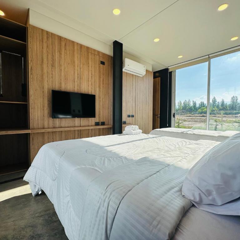 Cubos de Chacras - Habitación Doble Deluxe con cama supletoria - 4