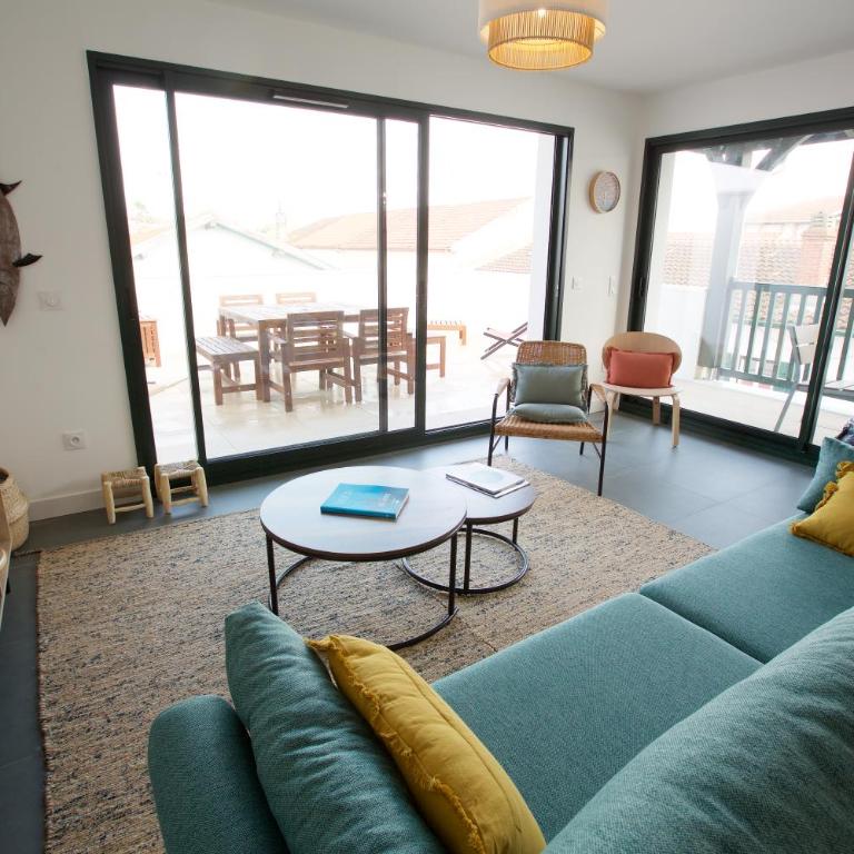 * Capbreton * T3 * Hypercentre * Plage * Famille - Appartement 2 Chambres - 9