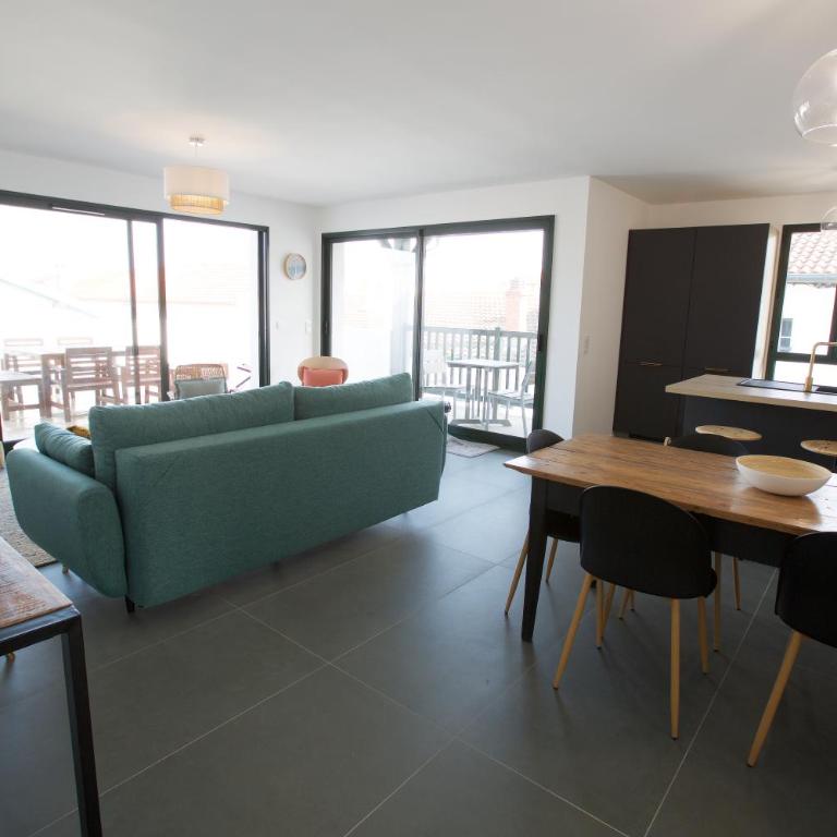 * Capbreton * T3 * Hypercentre * Plage * Famille - Appartement 2 Chambres - 8