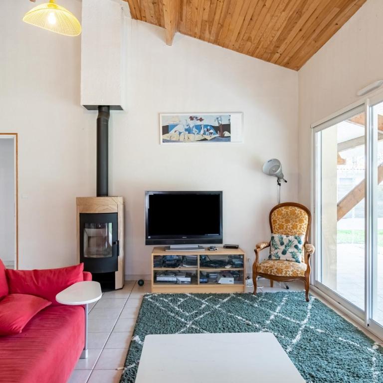 Grande maison familiale 4 chambres, 140m², proche forêt, terrasse et jardin clos, Biscarrosse - FR-1-521-22 - Maison de Vacances (8 Adultes) - 2