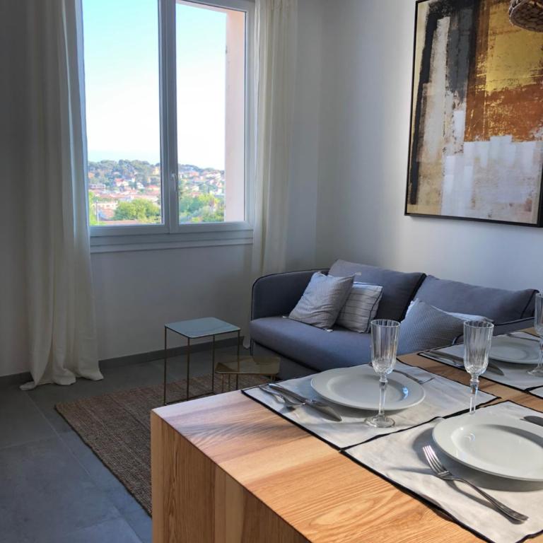 Petit Paradis à Sanary avec Vue Mer Wifi et Clim - Apartment mit 1 Schlafzimmer - 15
