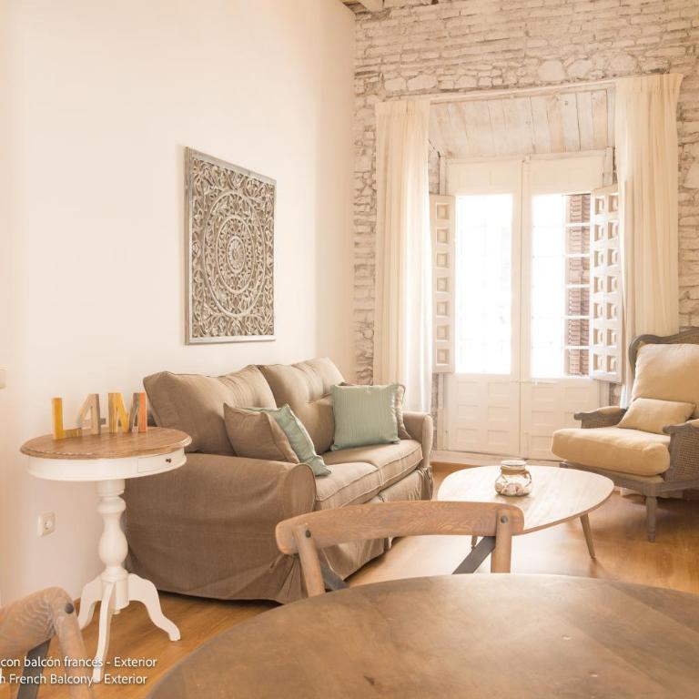 Living4Malaga Boutique Apartments - Apartamento de 1 dormitorio con balcón francés - Exterior - 1