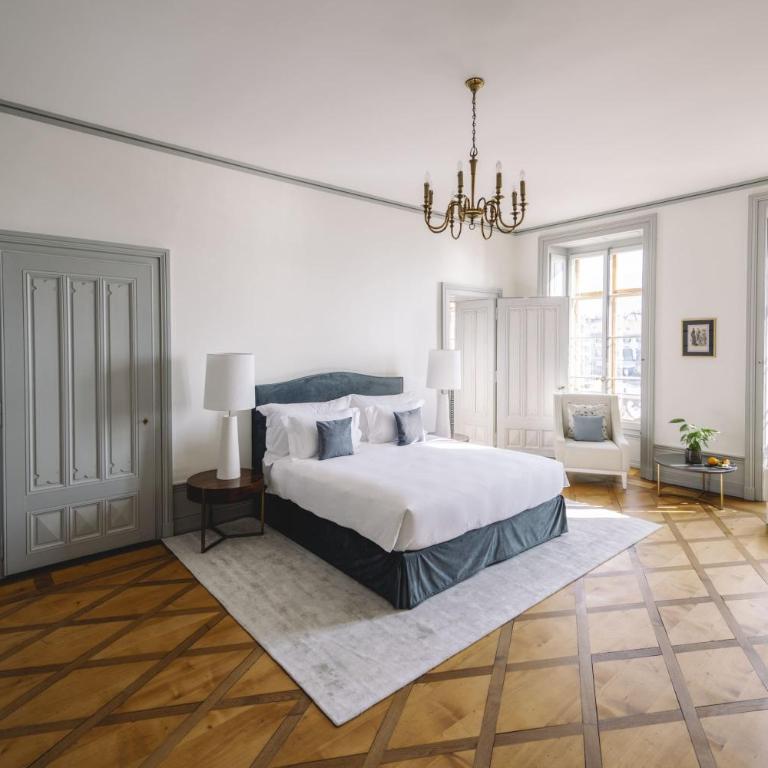 Château de l'Aile- Boutique Suites - Zimmer mit Kingsize-Bett und Seeblick - 5