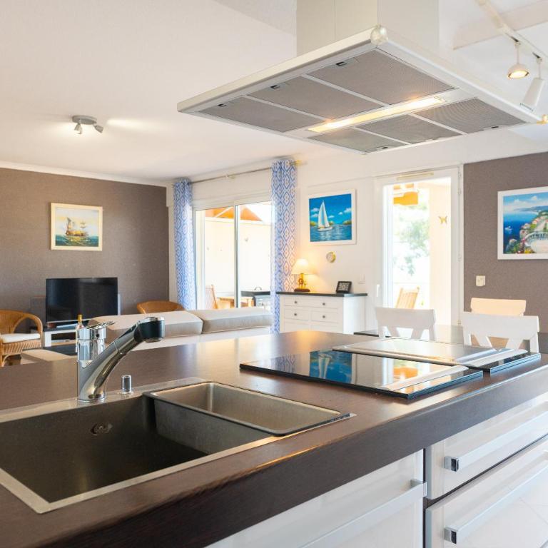 La Clé Vue Mer, Clim, Terrasse, Parking à Hyères - Apartment mit 2 Schlafzimmern - 7