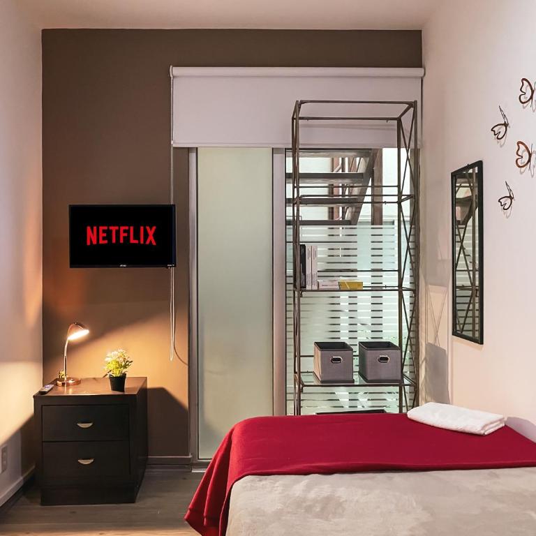 Puerta Condesa, Rooms & Studios - Habitación Individual con baño compartido - 3