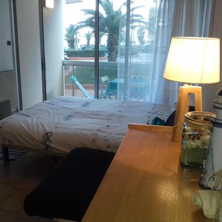 Beau studio Clim vue mer Canet Sud - Appartement 1 Chambre - 17