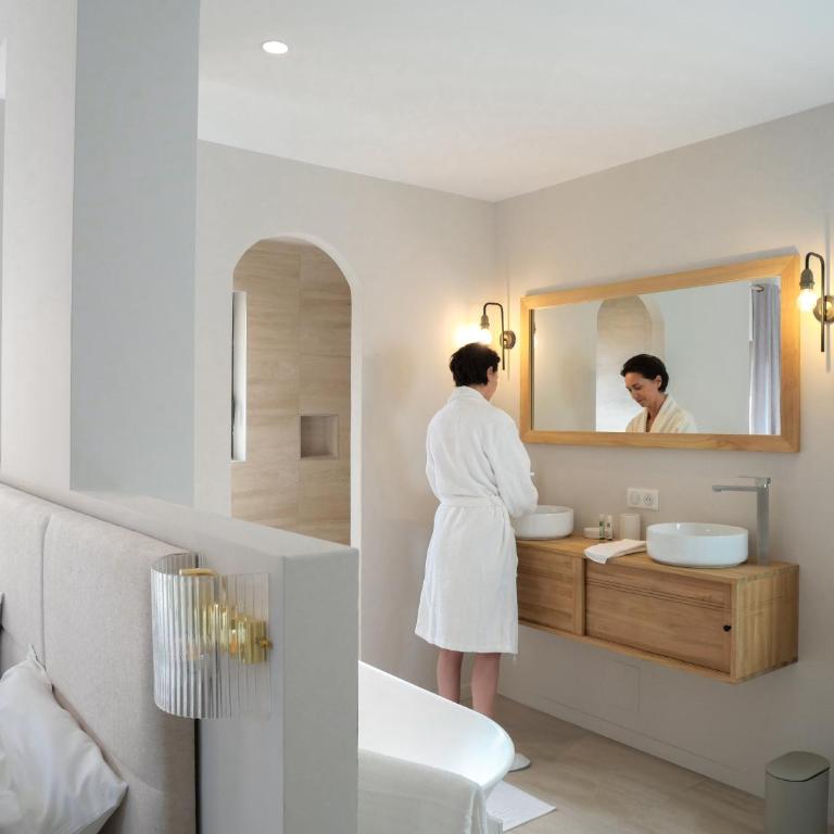 L'Espigoulié - Chambre Double avec Patio - 10