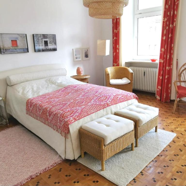 Villa Rosen - Ferienwohnungen - Apartment mit Blick auf die Berge - 8