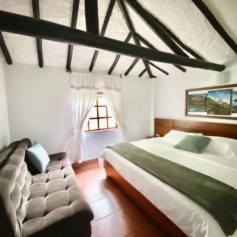 Hotel Evoque Sáchica - Habitación Doble con balcón - 1