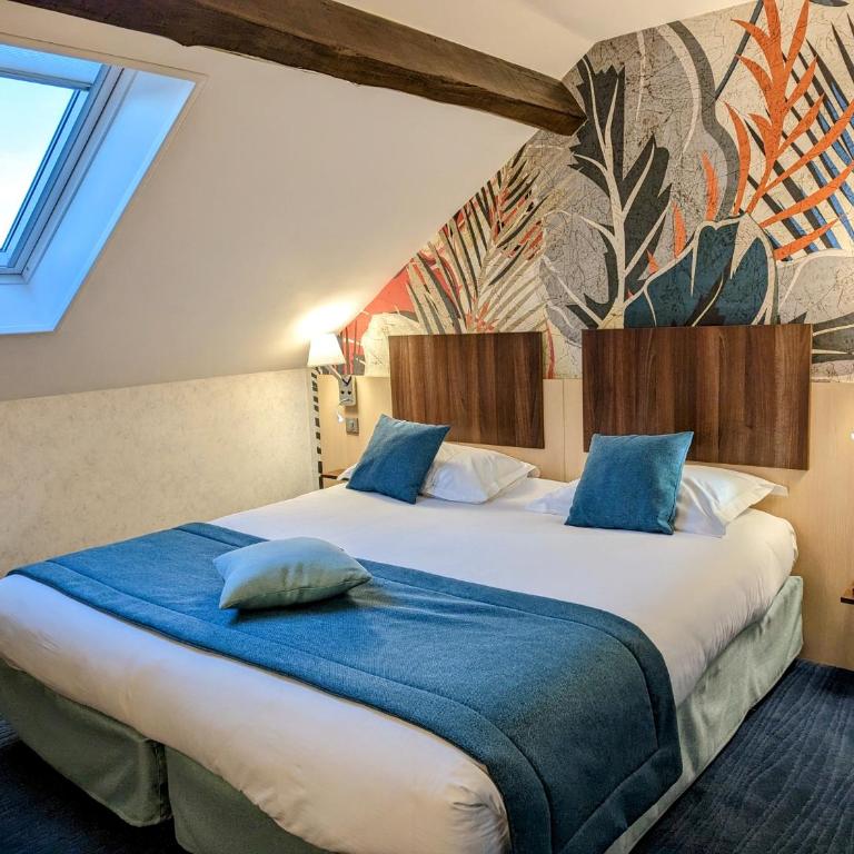 HOTEL ARVERNA VICHY - ClT'HOTEL - Chambre Double Économique avec 1 Lit de 140 cm - 6